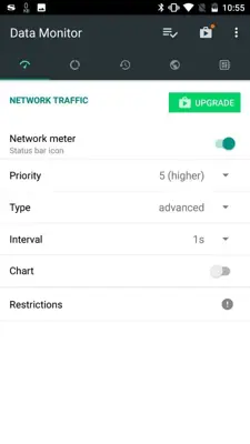 Data Monitor Simple Net-Meter android App screenshot 2